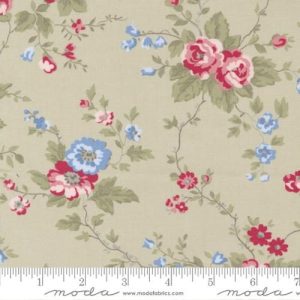 Sweet Liberty, Beige med blomster