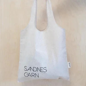 Tote bag Resirkulert Bomull med logo, Natur