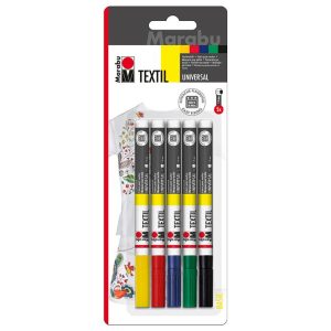 Textil Painter Sett 5 ass. 1-2mm
