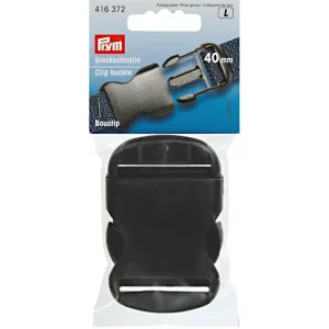 Sneppe spenner 40mm sort selespenne