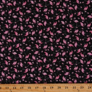 Mini Flamingos Black ( Fun in the sun )