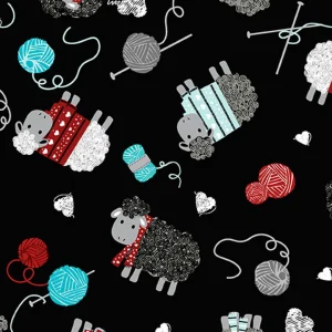 All You Knit Is Love (Black Love Ewe)