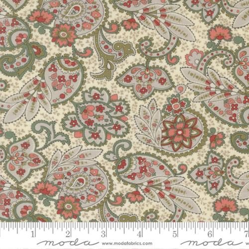 86e0bfd8e468d8c9a2e3dc8fb0695e54.jpg Ambiance, Creme paisley - Bilde 1