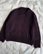 PetiteKnit Hannah Sweater V-neck (Papirutgave) - Bilde 2