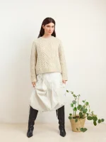 DIY Enkeltoppskrift 2602, nr.8, Loom Sweater