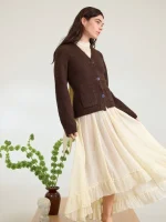 DIY Enkeltoppskrift 2602, nr.3, Ember Cardigan