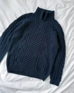 PetiteKnit Dagmar Zipper Sweater Man (Papirutgave) - Bilde 2