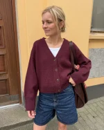 PetiteKnit Scarlet Cardigan (Papirutgave)