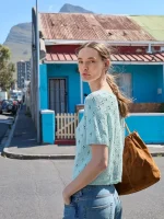 Sommerstrikk Enkeltoppskrift 2604, nr.2, Elodie Tee - Bilde 2