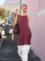 Sommerstrikk Enkeltoppskrift 2604, nr.9, Roselyn Short Dress - Bilde 2