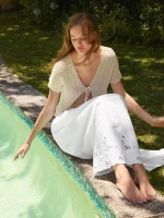 Sommerstrikk Enkeltoppskrift 2604, nr.3, Ava Blouse - Bilde 2