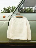 Mykt til barn Enkeltoppskrift 2506, nr.7, Sweet Pea Sweater Junior