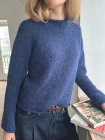 Le Knit, Plain Yoke Pullover ( Papirutgave)
