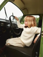 Mykt til barn Enkeltoppskrift 2506, nr.7, Sweet Pea Sweater Junior - Bilde 2