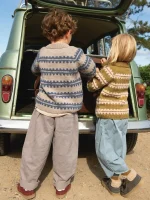 Mykt til barn Enkeltoppskrift 2506, nr.2, Ridge Sweater Junior - Bilde 2