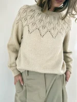 Le Knit, Ella Sweater ( Papirutgave)