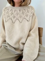 Le Knit, Ella Sweater ( Papirutgave) - Bilde 2