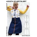 Augusta Zip Høstskjørt, dame (XS-4XL)