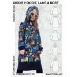 Kiddie Hoodie – lang & kort genser til barn (92-170)