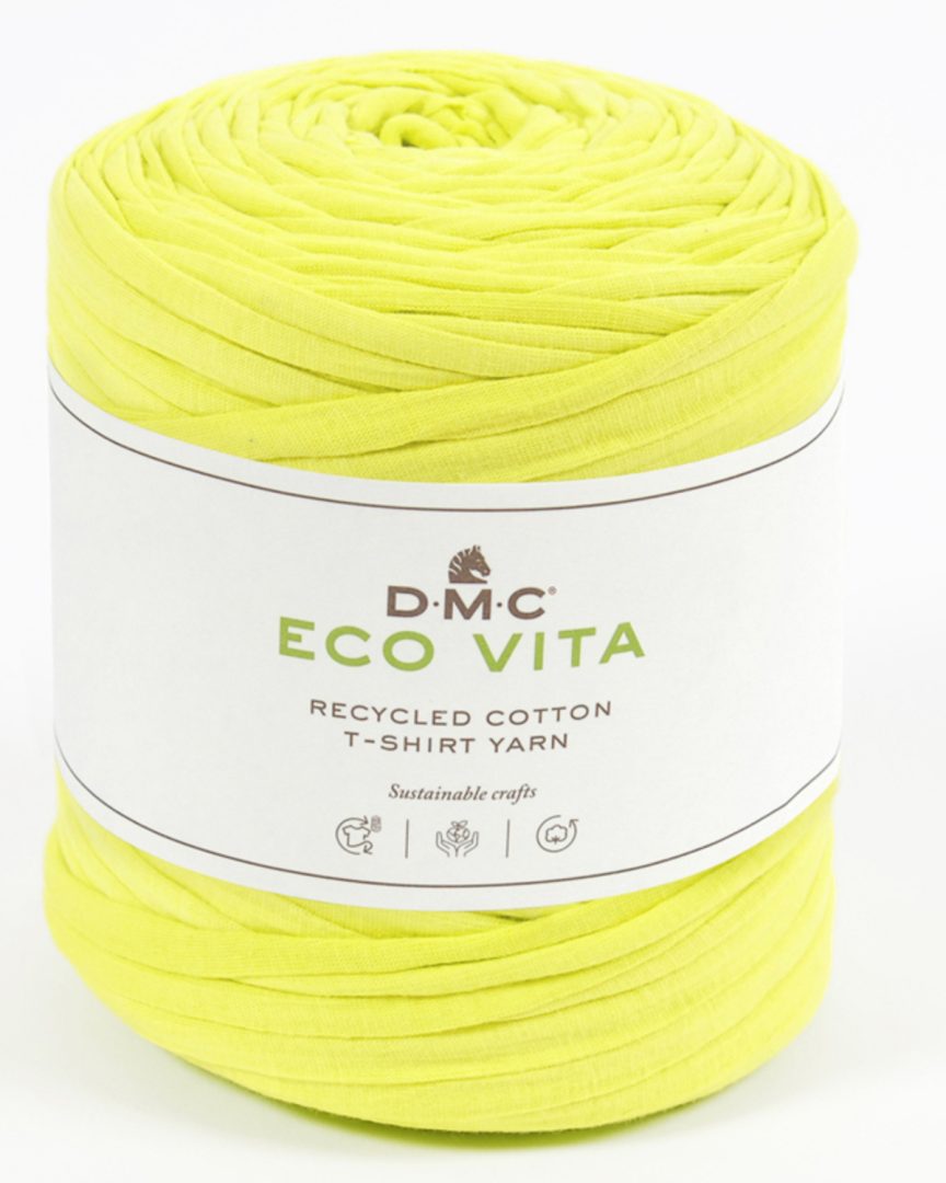 ec4cb3198188b942cee2bca0a50c9fa0.jpg Eco Vita - T-shirt Yarn, Lemon - Bilde 1