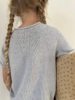 Le Knit, Plain Yoke Tee 20 Junior (Papirutgave) - Bilde 2