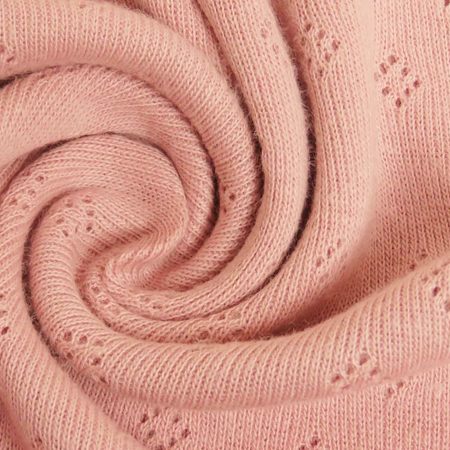 9cac0c9f4f3b73310765897eedb4a7cf.jpg Pointelle bomullsjersey, Rosa - Bilde 1