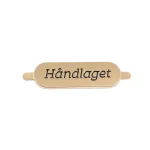 Metall Antikk gull Oval Håndlaget