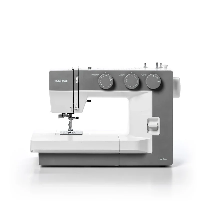 fe6c6861f15a01e2fa225cbdc1ea368b.webp Janome 1522 Lys Grå - Bilde 1
