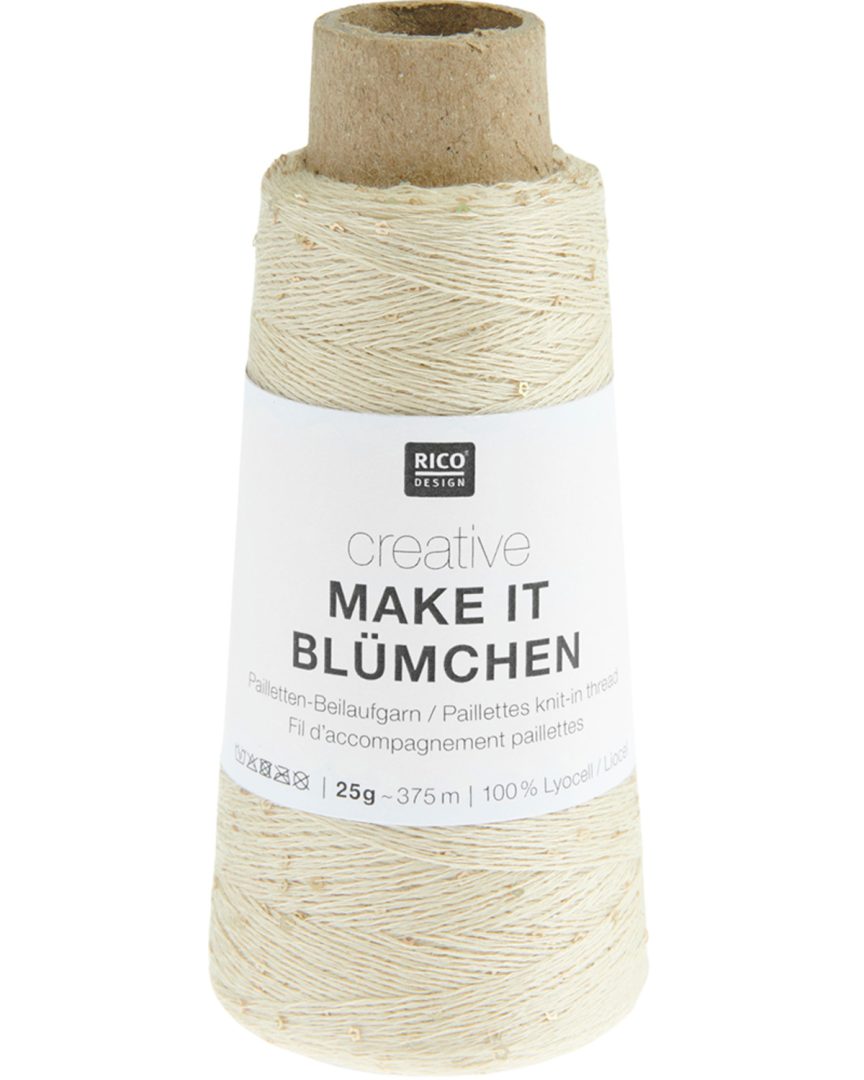 183faec9fdd11a3c7985b754a91a0114.jpg Creative Make It Blümchen, Ecru 005 - Bilde 1