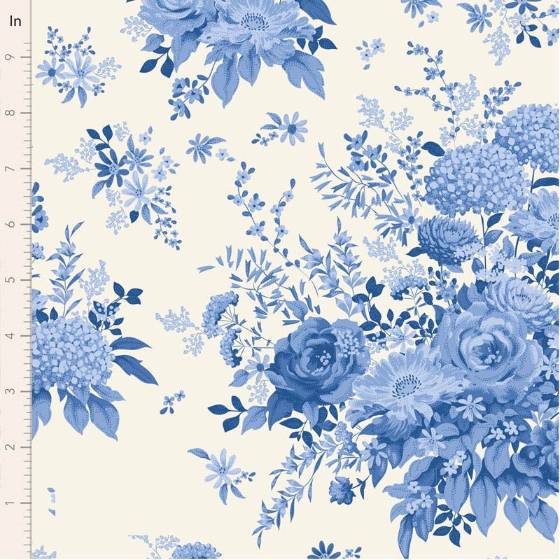 9f6718668d49c9e7e220400076a51542.jpg Tilda Something Blue, Wildgarden Blue - Bilde 1