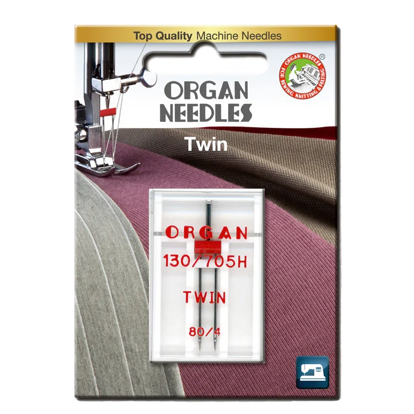 f523be2a9e06b069d1460ce47c7a6a8d.webp Needle Organ Twin 4mm 80, 1 pc - Bilde 1