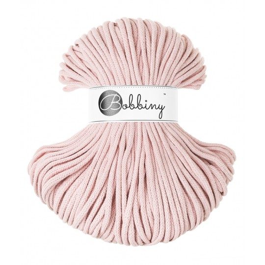 25077434be9222158605113eda8f290d.jpg Bobbiny Premium 5mm, Pastel pink - Bilde 1