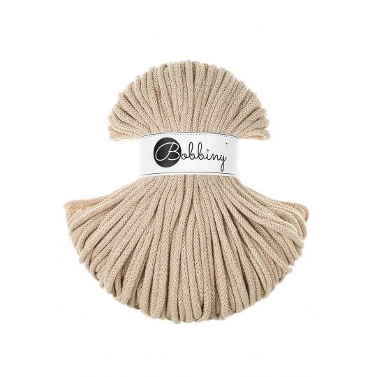 42239e447edbf5ecc2687398d21a991c.jpg Bobbiny Premium 5mm, Warm Beige - Bilde 1