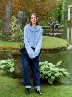 DIY Enkeltoppskrift 2606, nr.4, Bloom Cardigan