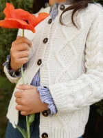 Mykt til barn Enkeltoppskrift 2605, nr.1, Nilo Jacket Junior - Bilde 2