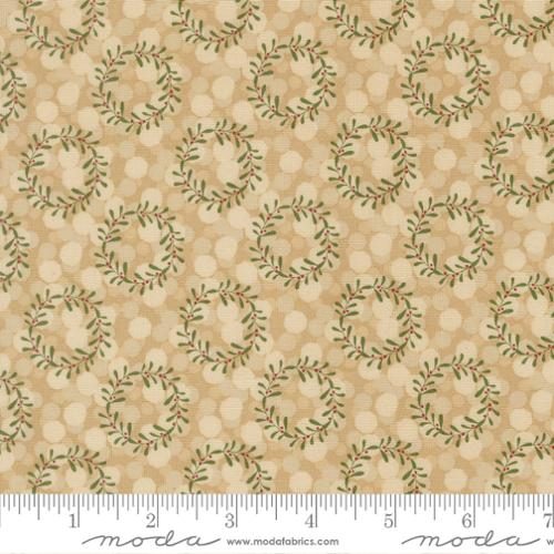 e7aaec79a2944c3275ffccc274689eb2.jpg Gingerbread Lane Gingerbread Beige bladkrans - Bilde 1