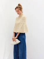 DIY Enkeltoppskrift 2606, nr.2, Elodie Poncho - Bilde 2