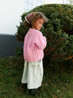 Mykt til barn Enkeltoppskrift 2605, nr.3, Junia Sweater Junior