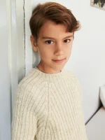 Mykt til barn Enkeltoppskrift 2605, nr.5, Theo Sweater Junior - Bilde 6