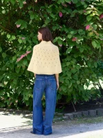 DIY Enkeltoppskrift 2606, nr.2, Elodie Poncho - Bilde 3