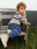 Mykt til barn Enkeltoppskrift 2605, nr.4, Cole Sweater Junior - Bilde 3