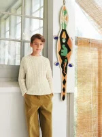 Mykt til barn Enkeltoppskrift 2605, nr.5, Theo Sweater Junior