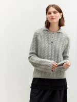 DIY Enkeltoppskrift 2606, nr.3, Amber Sweater