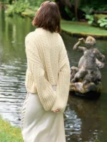DIY Enkeltoppskrift 2606, nr.7, Kaja Jacket - Bilde 3