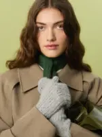Cashmere Enkeltoppskrift 2607, nr.4, Miu Pointelle Mittens - Bilde 3