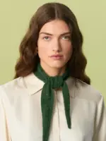 Cashmere Enkeltoppskrift 2607, nr.1, Miu Pointelle Scarf - Bilde 4
