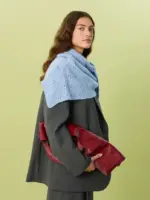 Cashmere Enkeltoppskrift 2607, nr.3, Miu Pointelle Shawl - Bilde 6
