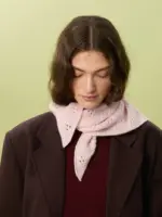 Cashmere Enkeltoppskrift 2607, nr.3, Miu Pointelle Shawl - Bilde 2