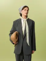Cashmere Enkeltoppskrift 2607, nr.3, Miu Pointelle Shawl - Bilde 3