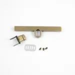 Veskelås 9,5cm, Antikkgull - Bilde 2